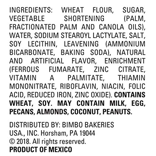 Marinela Polvorones Orange Artificially Flavored Shortbread Cookies 1 Pack (8 Count) #TOP6