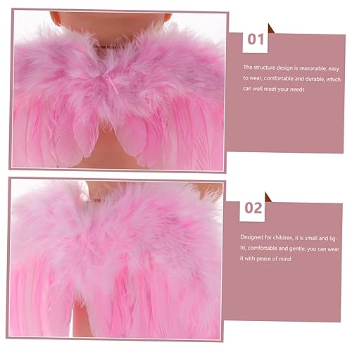 Miniatura 6 de SKISUNO 1 Set Baby Wings Props Angel Wings Dress up Dress up Cosplay Costume Small Angel Wings Angel Costume