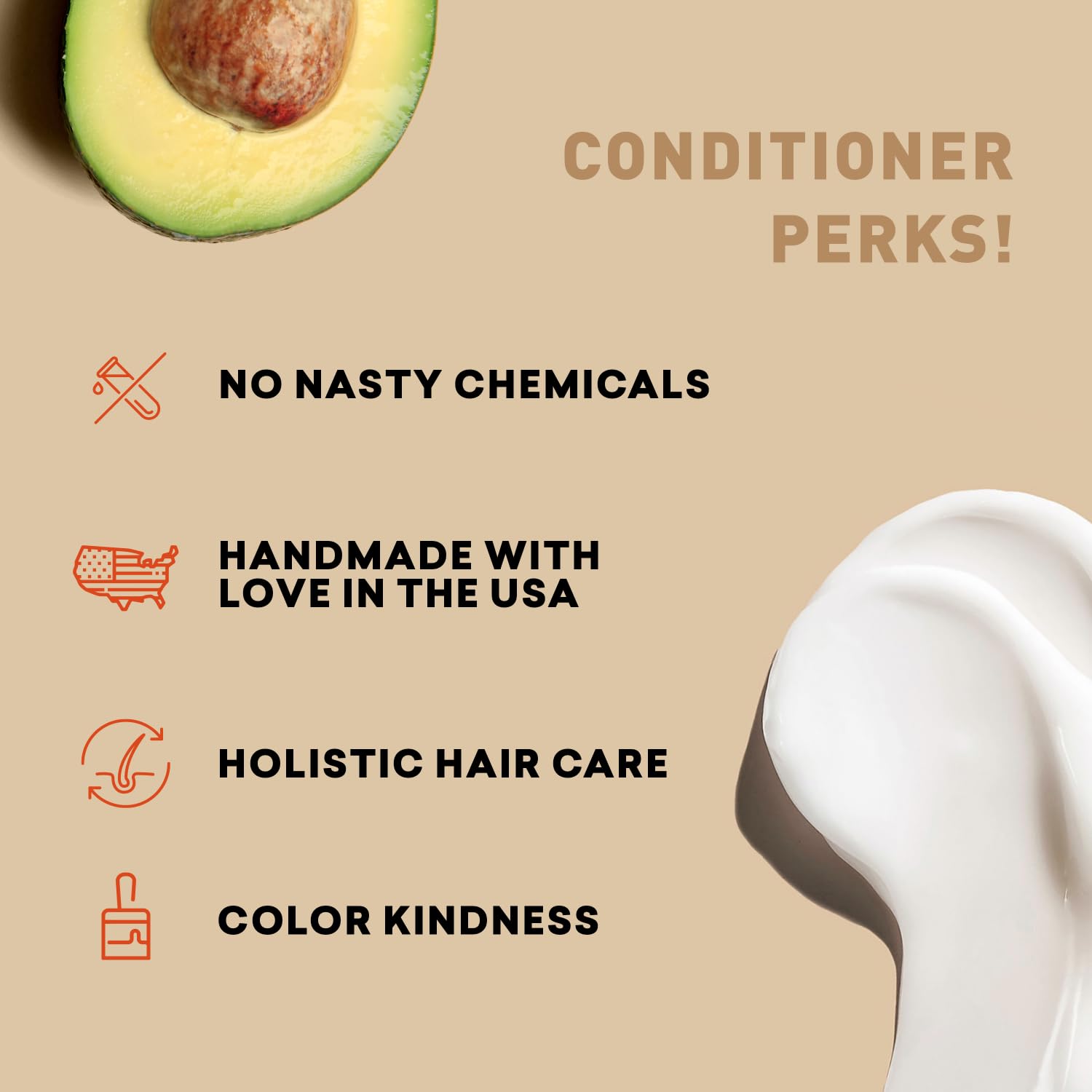 Just Nutritive Extreme Dry Hair Conditioner | Natural Care for All Hair Types | Restoring Cleanser for Extremely Dry and Damaged Hair | Hydrating Treatment for Men and Women 16 Fl Oz