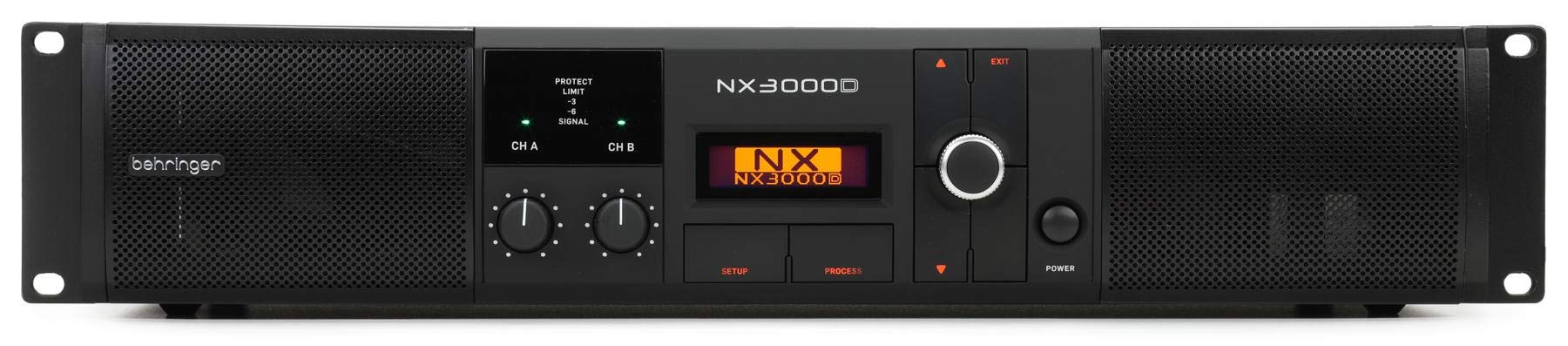 NX3000D Ultra-Lightweight 3000 Watt Class-D Power Amplifier with DSP Control and SmartSense Loudspeaker Impedance Compensation