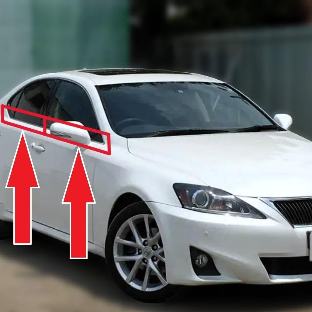 Amazon.co.jp: レクサス IS250350ISF 20系 ドア ベルト 水切り モール