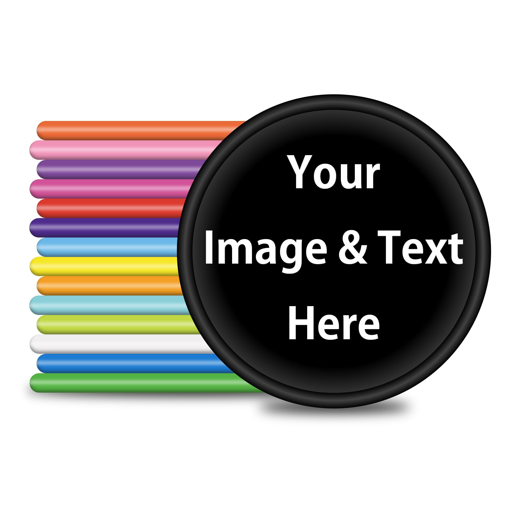 Generic 200-1000 Custom Plastic Chips, Personalized Logo, Print Your Design or Text, Good for Drink or Beer Tokens in Bar