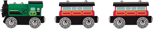 Miniatura 3 de Hape Tren de pasajeros de la era del vapor ferroviario