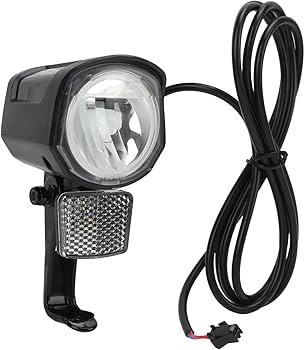 Amazon | 電動自転車フロントライト、LEDフロントライトプレミアムABS