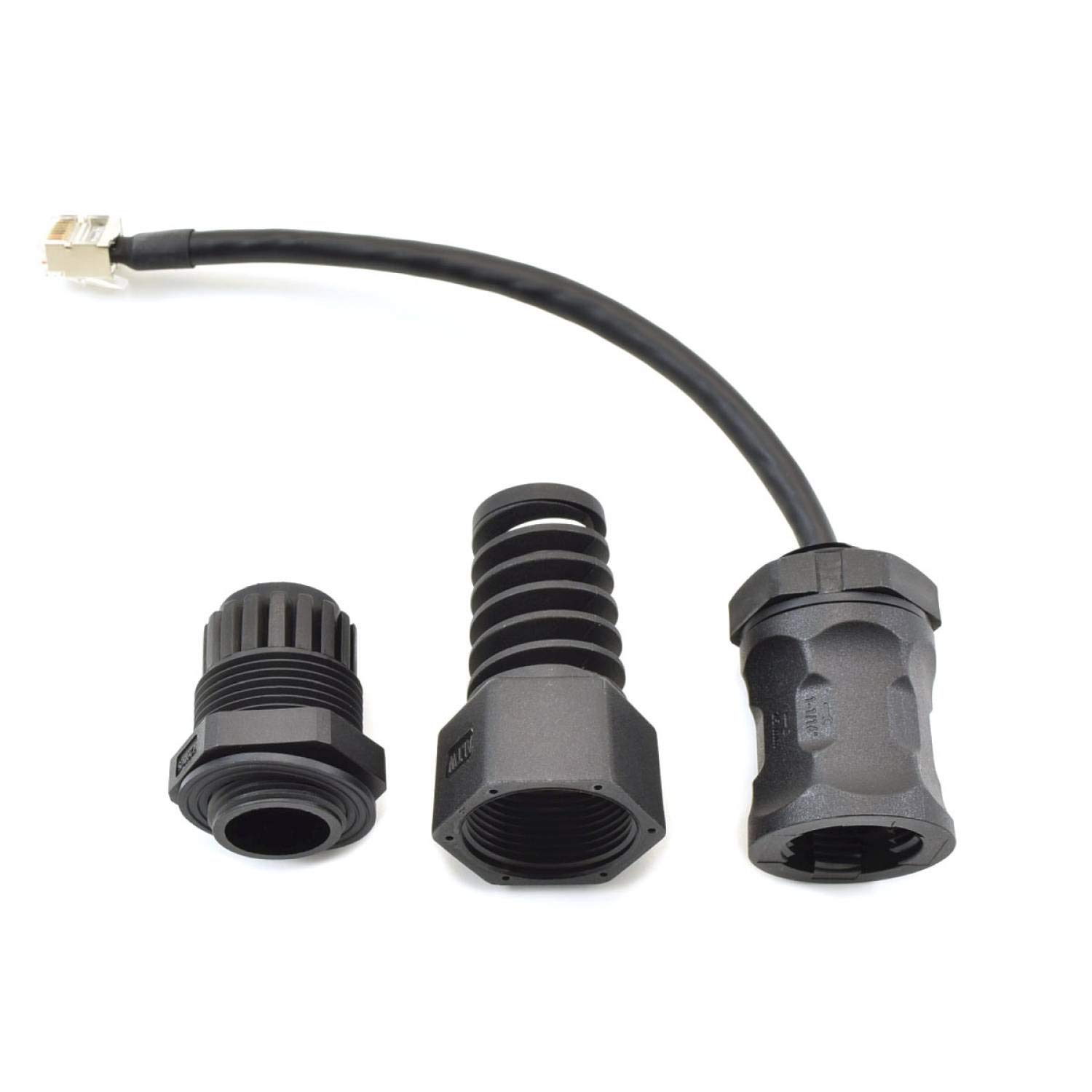 QuWireless QuRJ45 Adaptateur RJ45 extérieur IP68 16cm