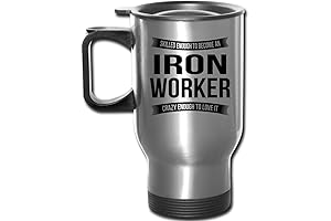 Iron Worker Travel Mug: A Humorous and Functional Gift for Your Valued Colleagues