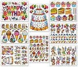 Birthday Window Clings Decals Decorations Kit