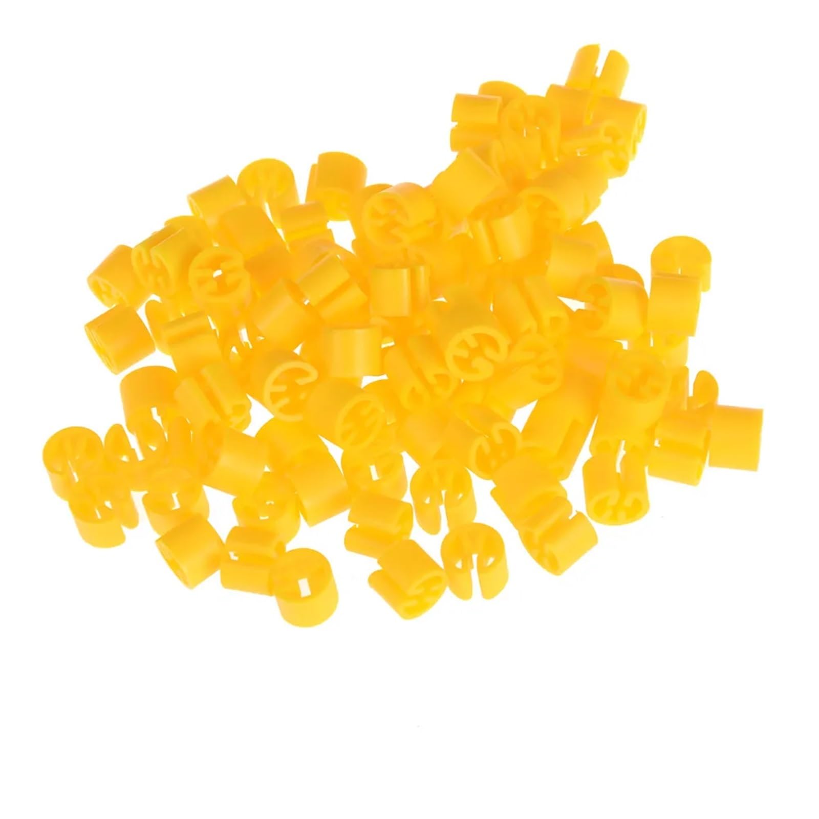 300PCS Plastic Snap-On Hanger Size Markers for Clothes Labeling