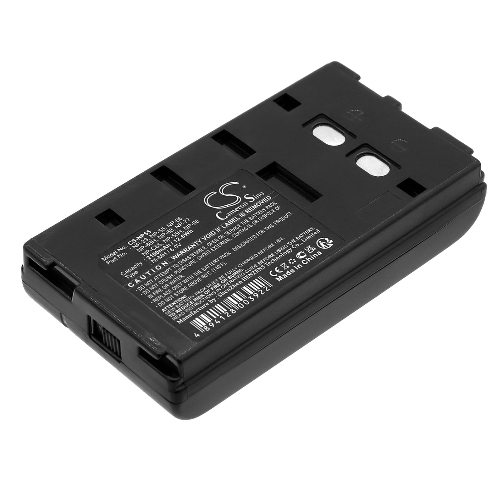 Batteria TECHTEK 4200mAh 6V Ni-MH Per Sony – Compatibile Con CCD, BT70, F E Tanti Altri Modelli, Ricambio Affidabile E Potente