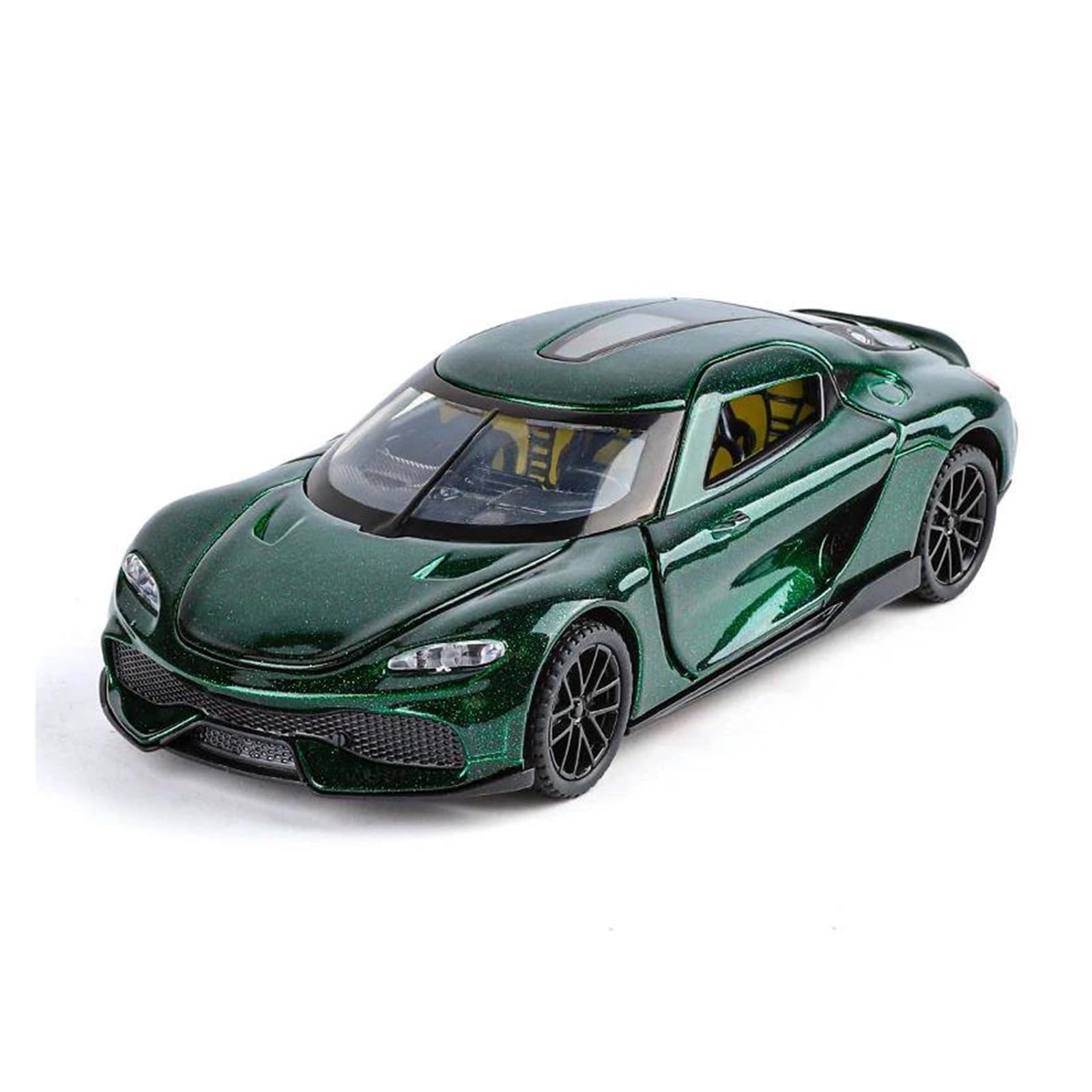 Uifcog Green Die Cast Collectible Car Model For Gemera Gt Diecast Model Car