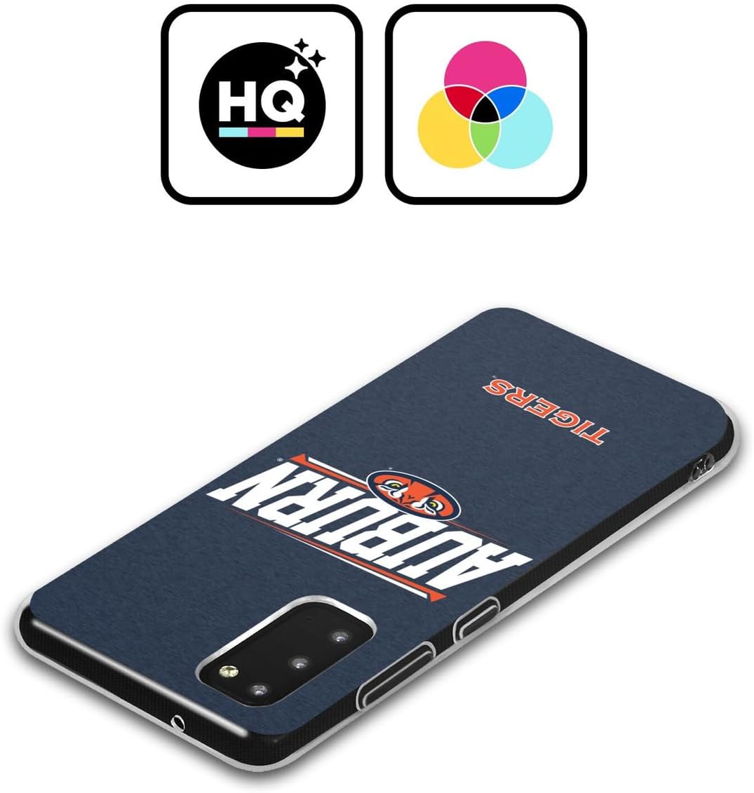Head Case Designs Officially Licensed Auburn University AU Double Bar Auburn University Gel Case [Military Grade Protection] Compatible with Samsung Galaxy S24 5G and Compatible with MagSafe