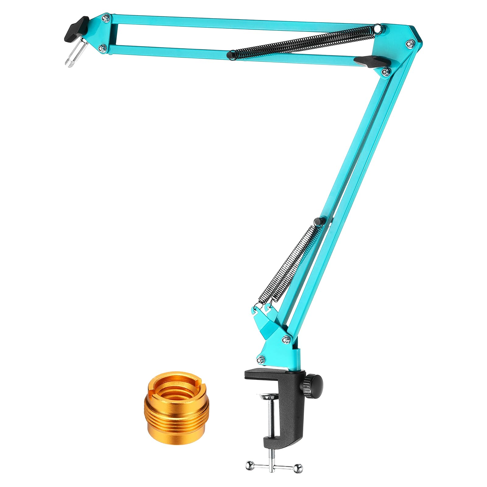 Bras de microphone avec adaptateur de 1 cm à 1,6 cm, pince de