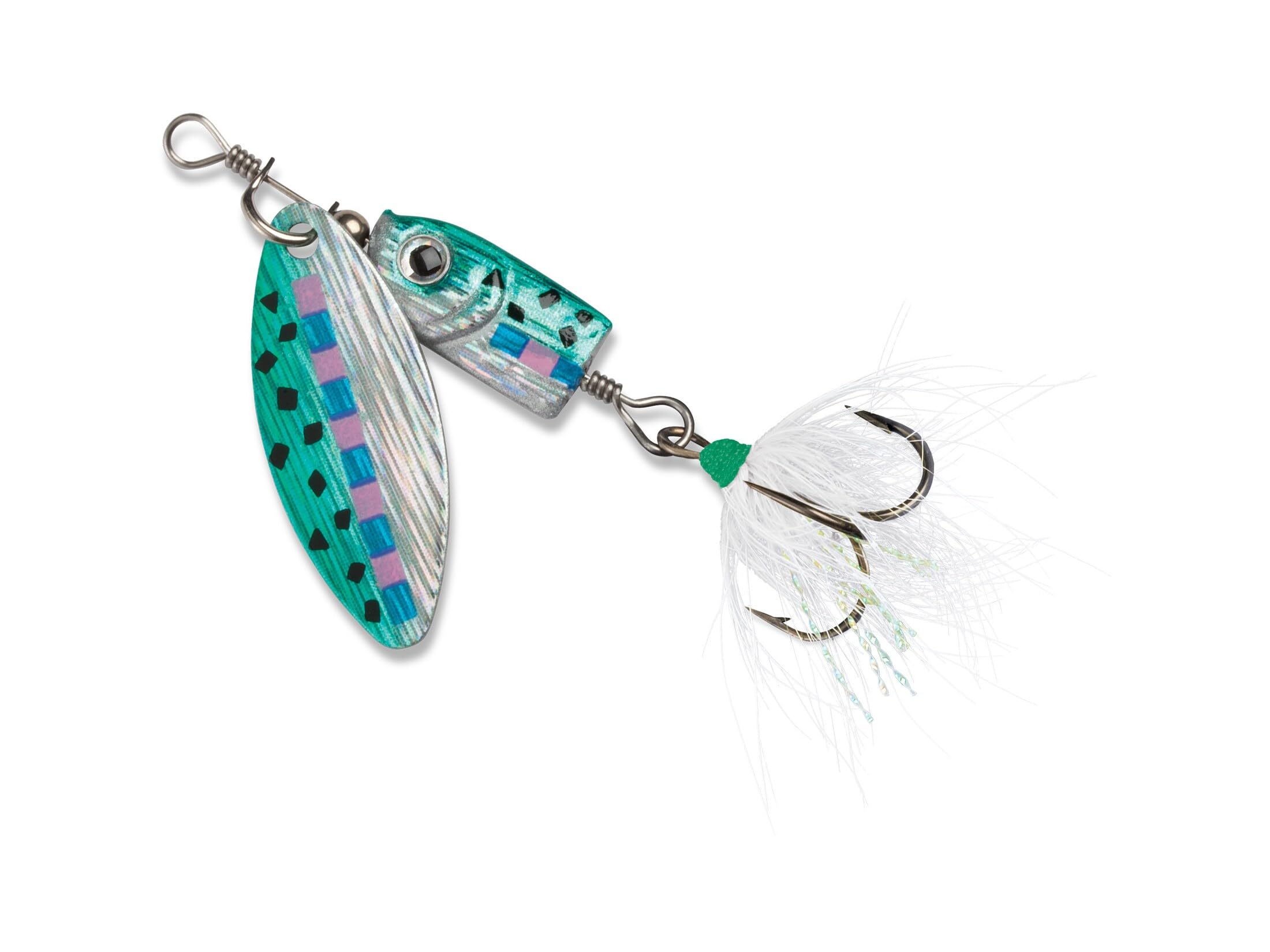 Blue Fox Flash Spinner 01 Tackle, Rainbow Trout, 1/8 (BFFS1RT)
