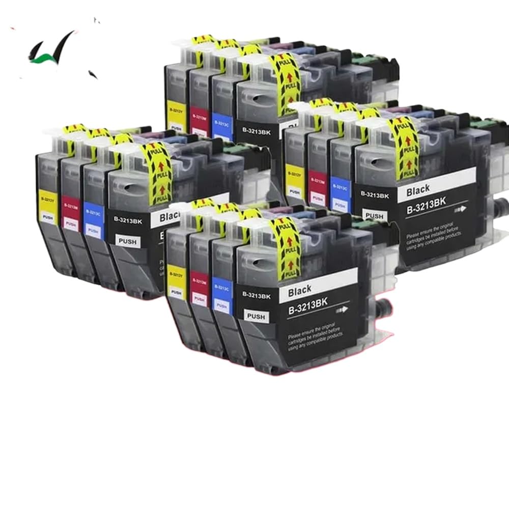 Cartuccia d'inchiostro compatibile con 3213XL LC3213 LC3211 compatibile con DCP J572DW DCP J772DW DCP J774DW MFC J491DW J497(4 SET)