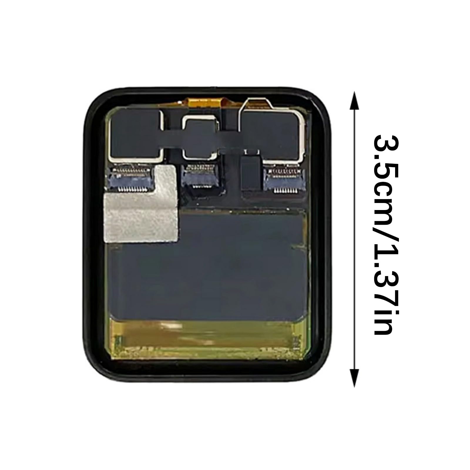 Assemblée réactive améliorée pour montre 38 mm Écran LCD de remplacement Anti-reflet Digitizer Panel