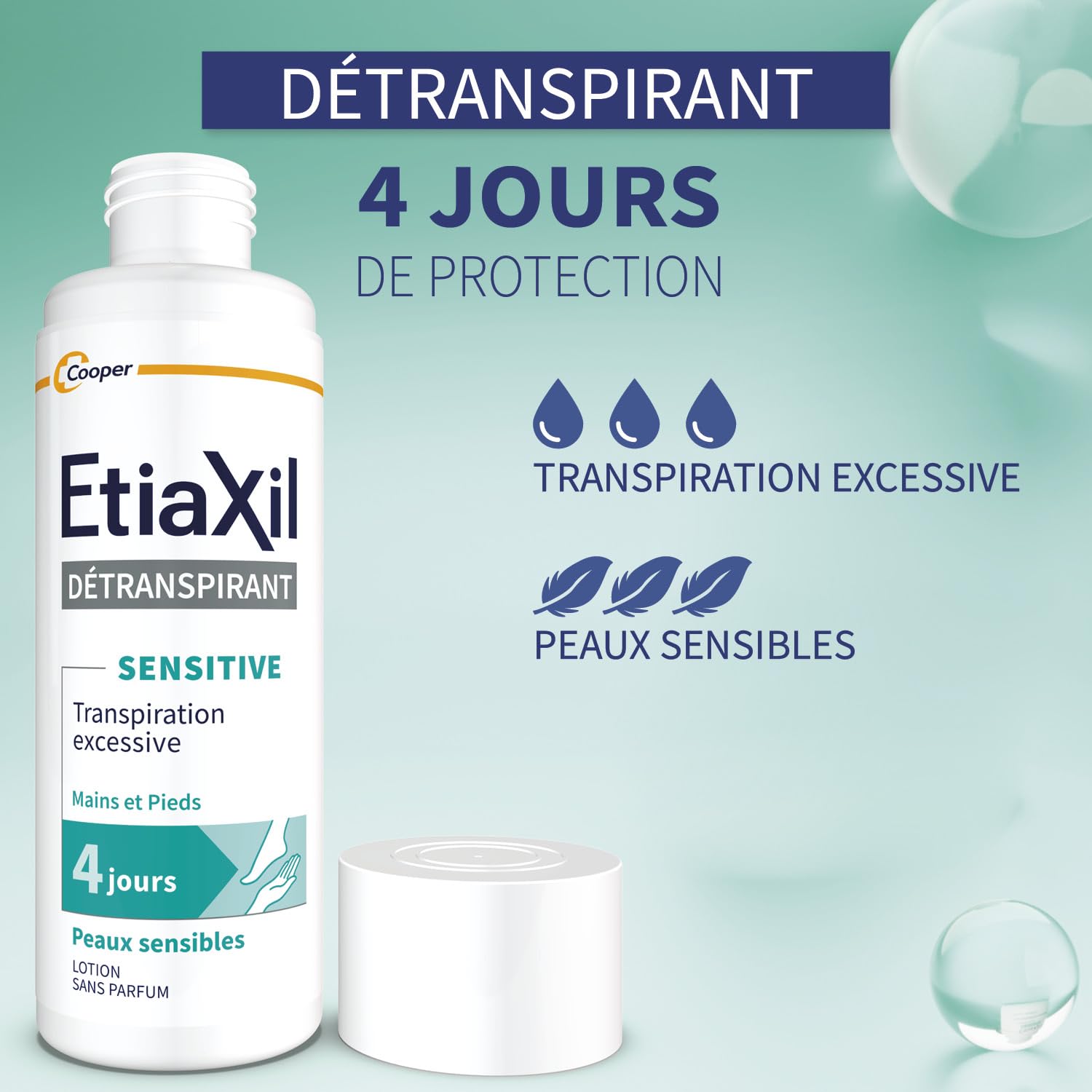 Etiaxil Stopy I Dłonie Dezodorant, 100 ml