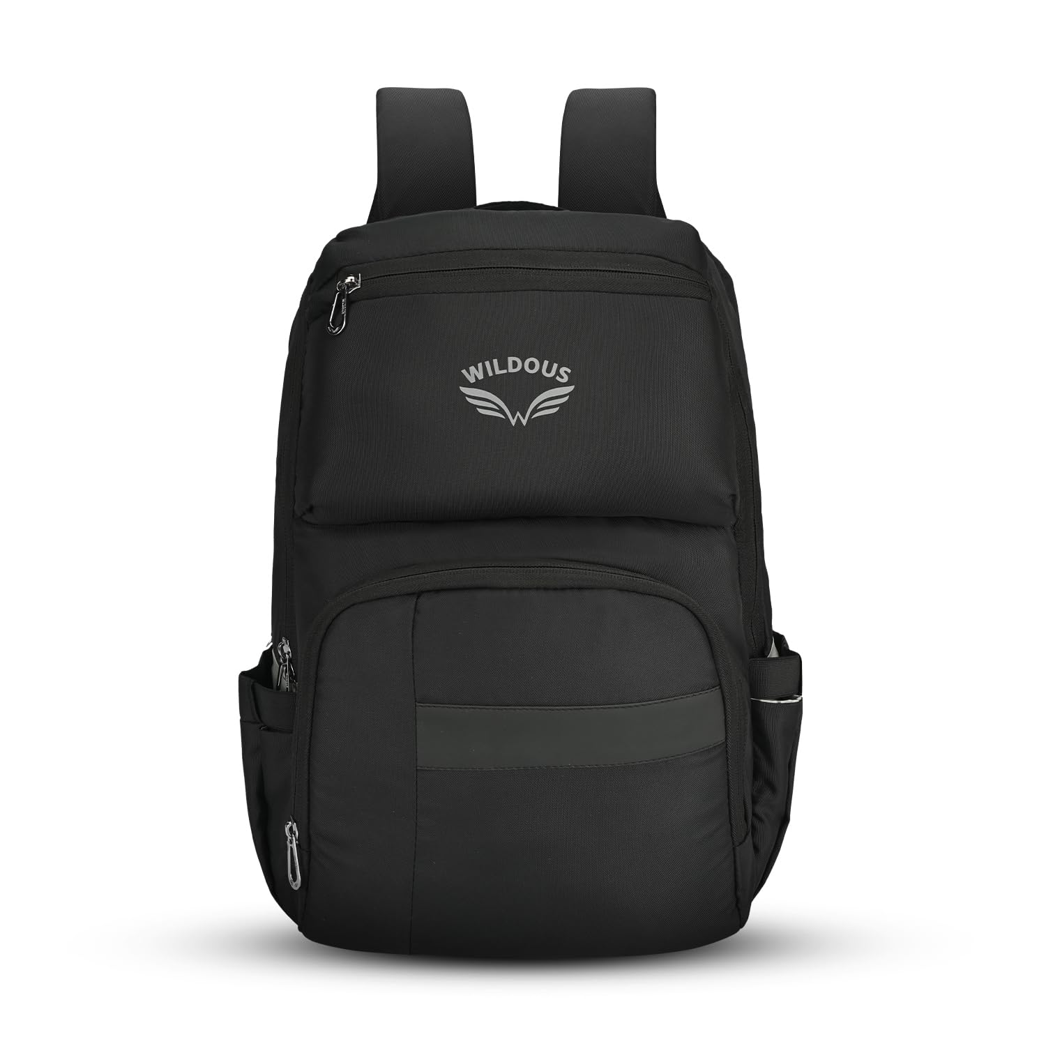 Wildous Jupiter 15.6 Inch Laptop Backpack | 33L Spacious Bag Water Resistant for College | Travel | Office | Overnighter | Durable And Comfortable For Unisex (Black) (B0CKDYL8BH) Amazon Price History, Amazon Price Tracker