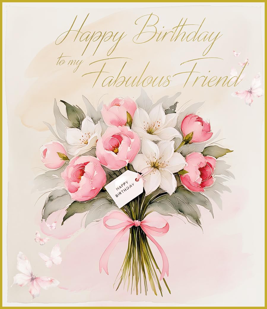 rush designs Birthday Card for a Fabulous Friend