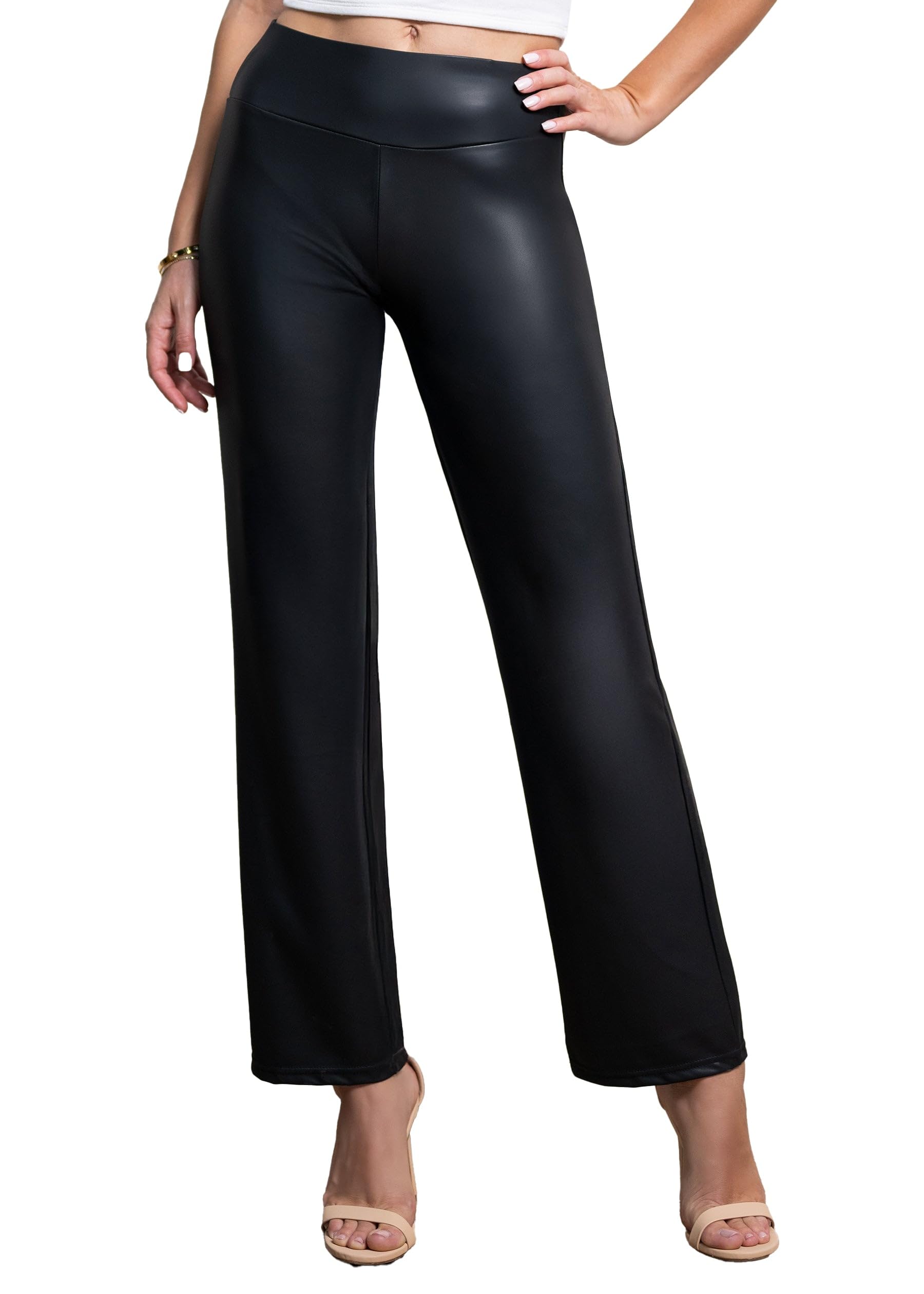 ConceitedLuxe Leggings – Velvet or Vegan Leather (Plus Size Available)