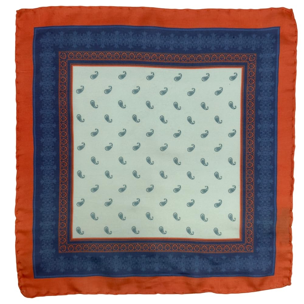 Silk Pocket Square | Geometric Design for Wedding Formal Office Party-image-18