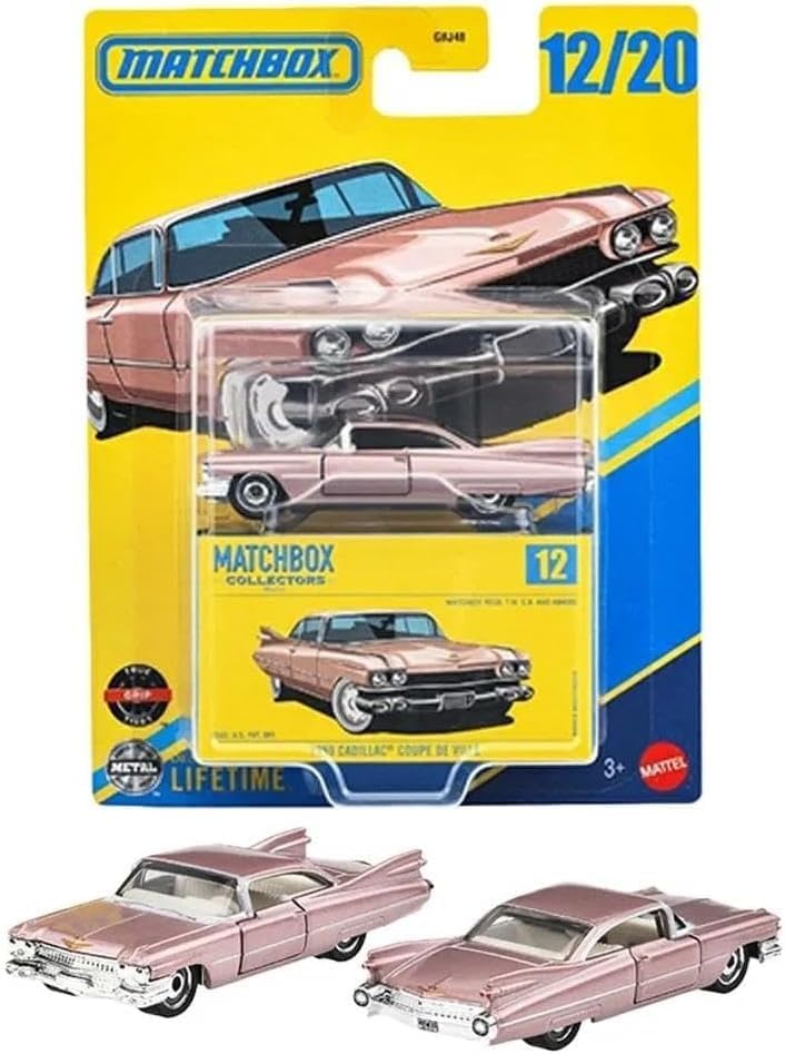 Matchbox Koleksiyon Araçlar 1959 CADILLAC COUPE DE VILLE GBJ48 - JCL29 - Görsel 2