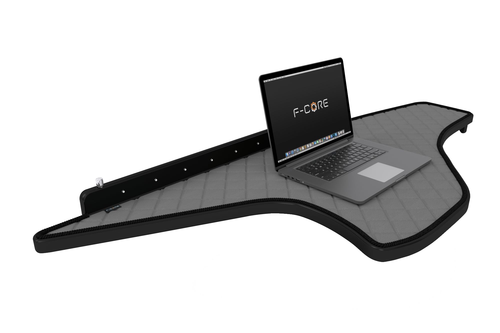 F-CORE Tablettes Tableau de Bord Camion compatibilité pour DAF XG+ XG XF NG 10.21- Double Gris