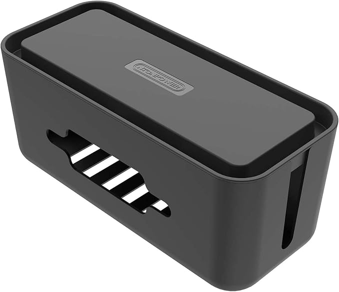 Cable Management Box, NTONPOWER Cord Organizer Box to Hide