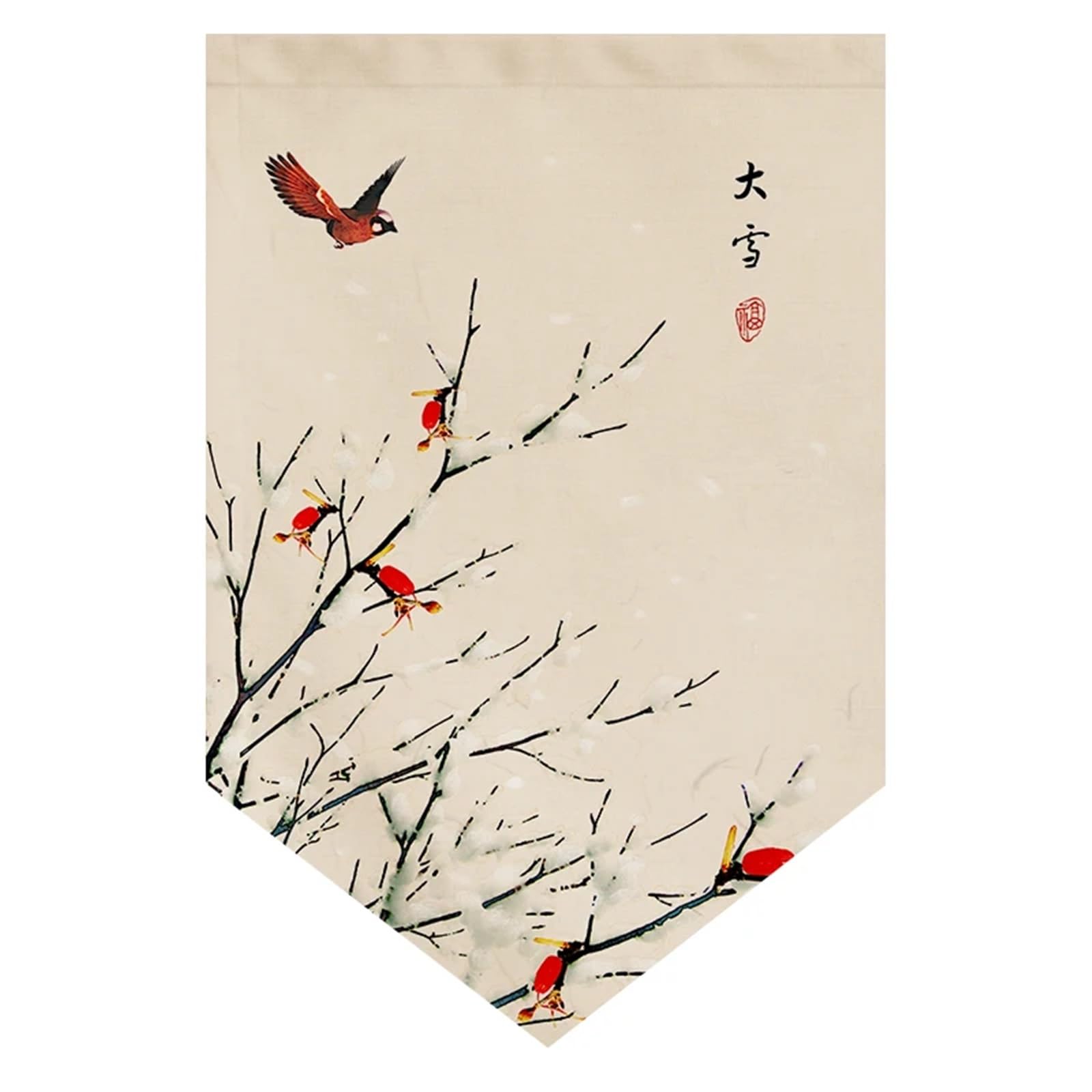 Rideau de tête triangle chinois : sublimez vos petites fenêtres sans perdre de jour