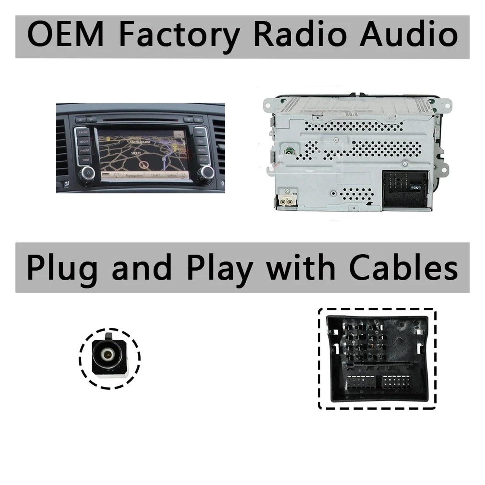 Radio Panel Set Para VW Para Multivan T5 2003-2015 Marco Salpicadero Radio Coche Panel Estéreo 9 Pulgadas Adaptador Cable Alimentación Kit Montaje Canbus Fascia Marco