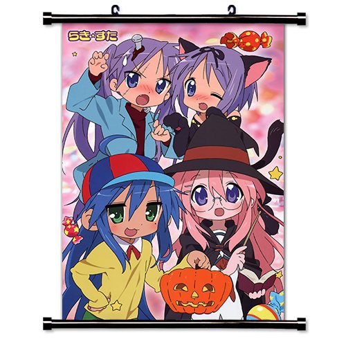 Amazon.com: Lucky Star Anime Fabric Wall Scroll Poster (16