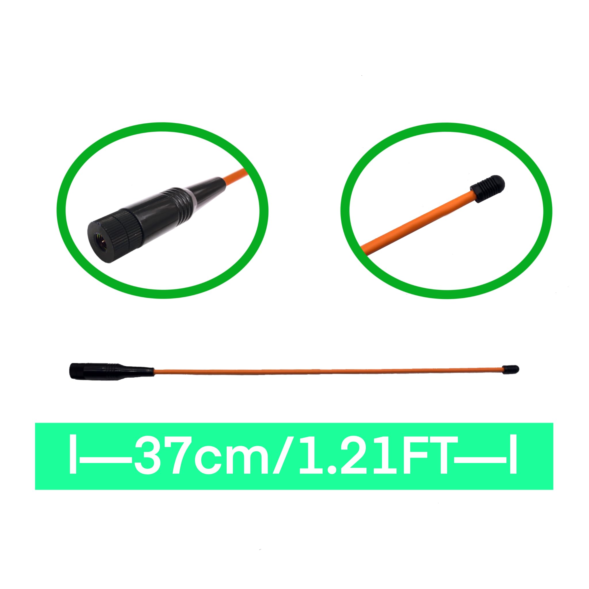 Antenna ricevitore flessibile a lungo raggio per Garmin GPS handheld Alpha 300 300i 100 200 200i Astro 220 320 430