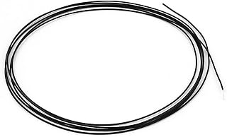 Aexit 24AWG 0.2mm2 Audio & Video Accessories Silver Plated 7 Stranded Wire Power FEP Cable Connectors & Adapters 2M Black