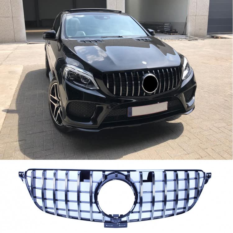 Calandre grille panaméricaine GLE Coupé C292 2015 2016 2017 2018 noire et chrome
