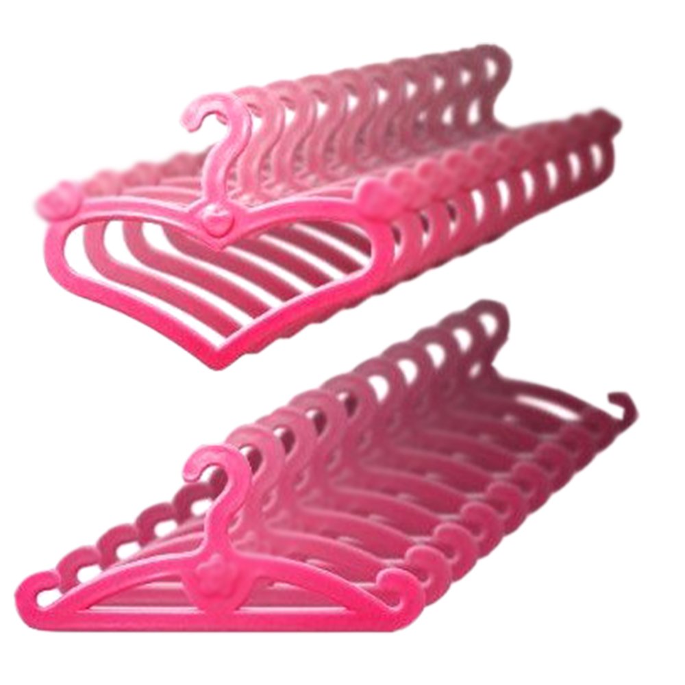 Miunana Accessori 20 Appendini Grucce alla Moda per 11.5 Pollici 28-30 CM Bambola