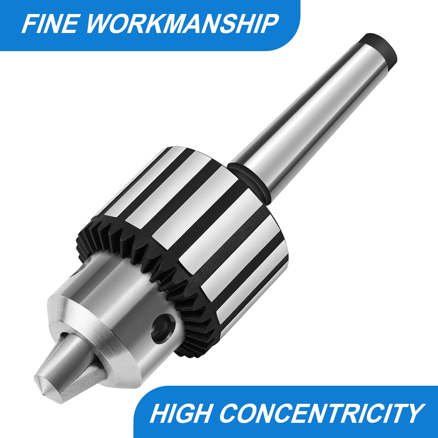 Buy LAIWOO Drill Chuck for Lathe 1/32 1/2 , Super Heavy Duty MT2 Drill