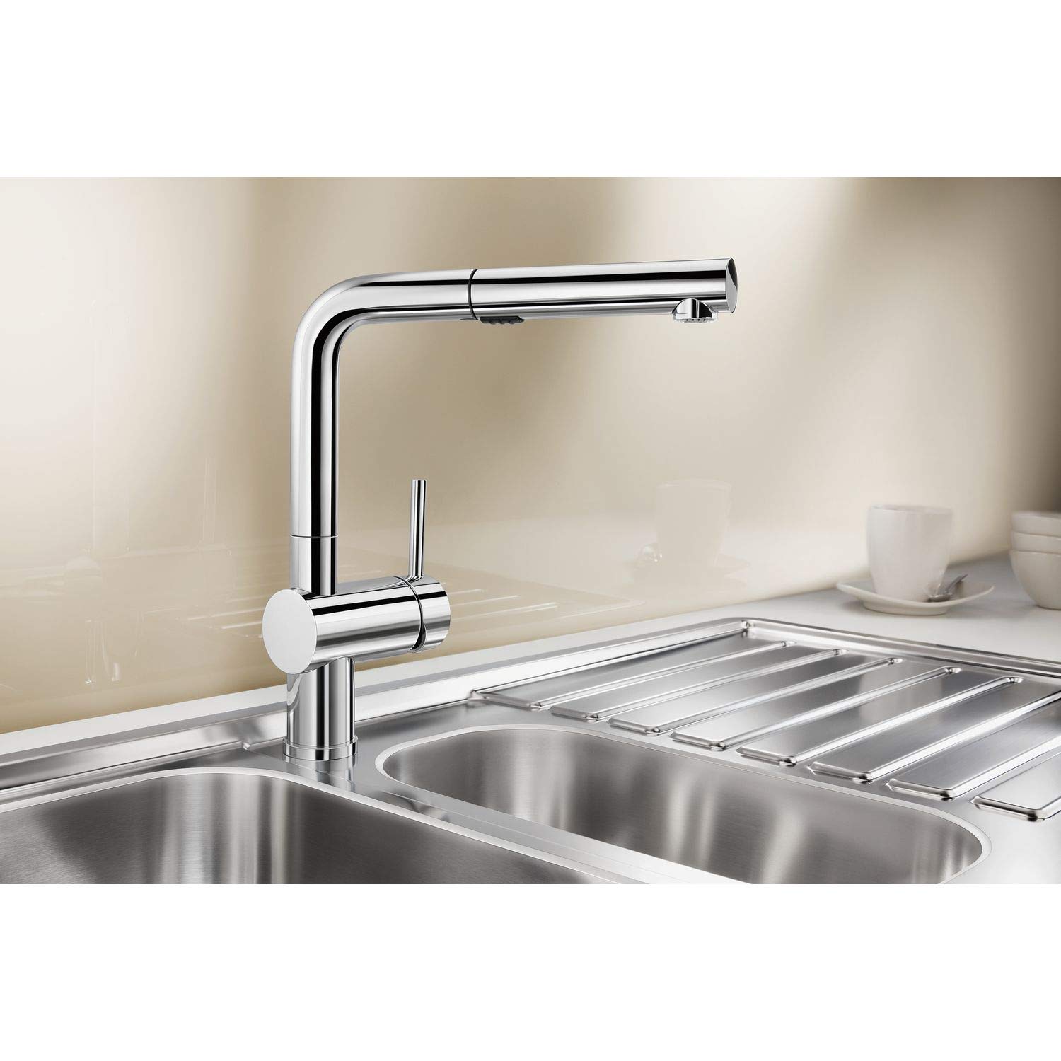 BLANCO LINUS-S 525807 Miscelatore, nero opaco