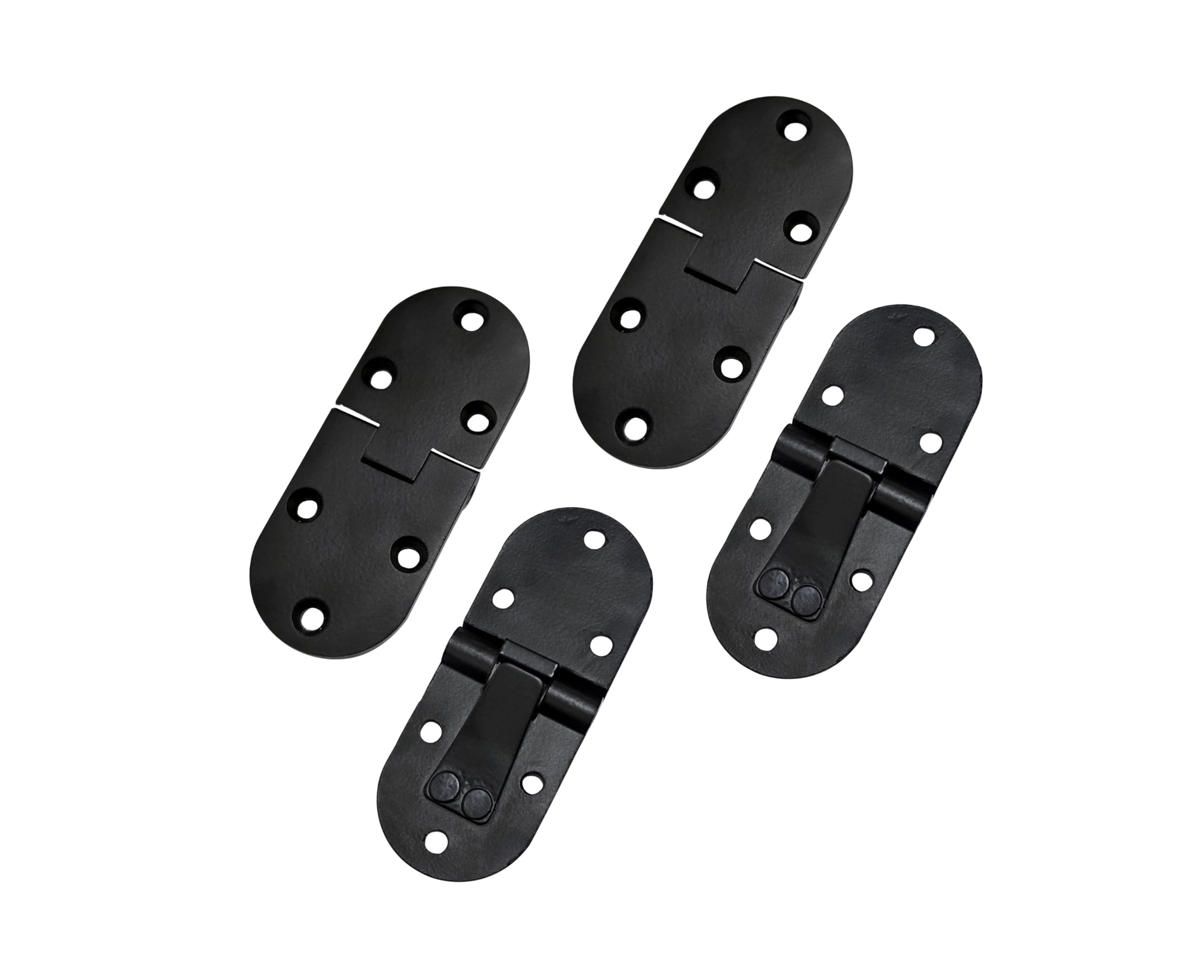 QCAA Solid Brass Butler Hinges - Matte Black (2 Pack) -11 QCAA Solid Brass Butler Hinges - Matte Black (2 Pack) -11