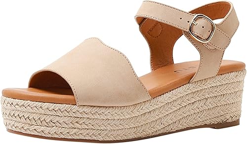 Zapatos de tacón alto sexy para mujer con tiras y puntera abierta, zapatos de tacón de verano sandalias de cuña para mujer zapatos de mujer