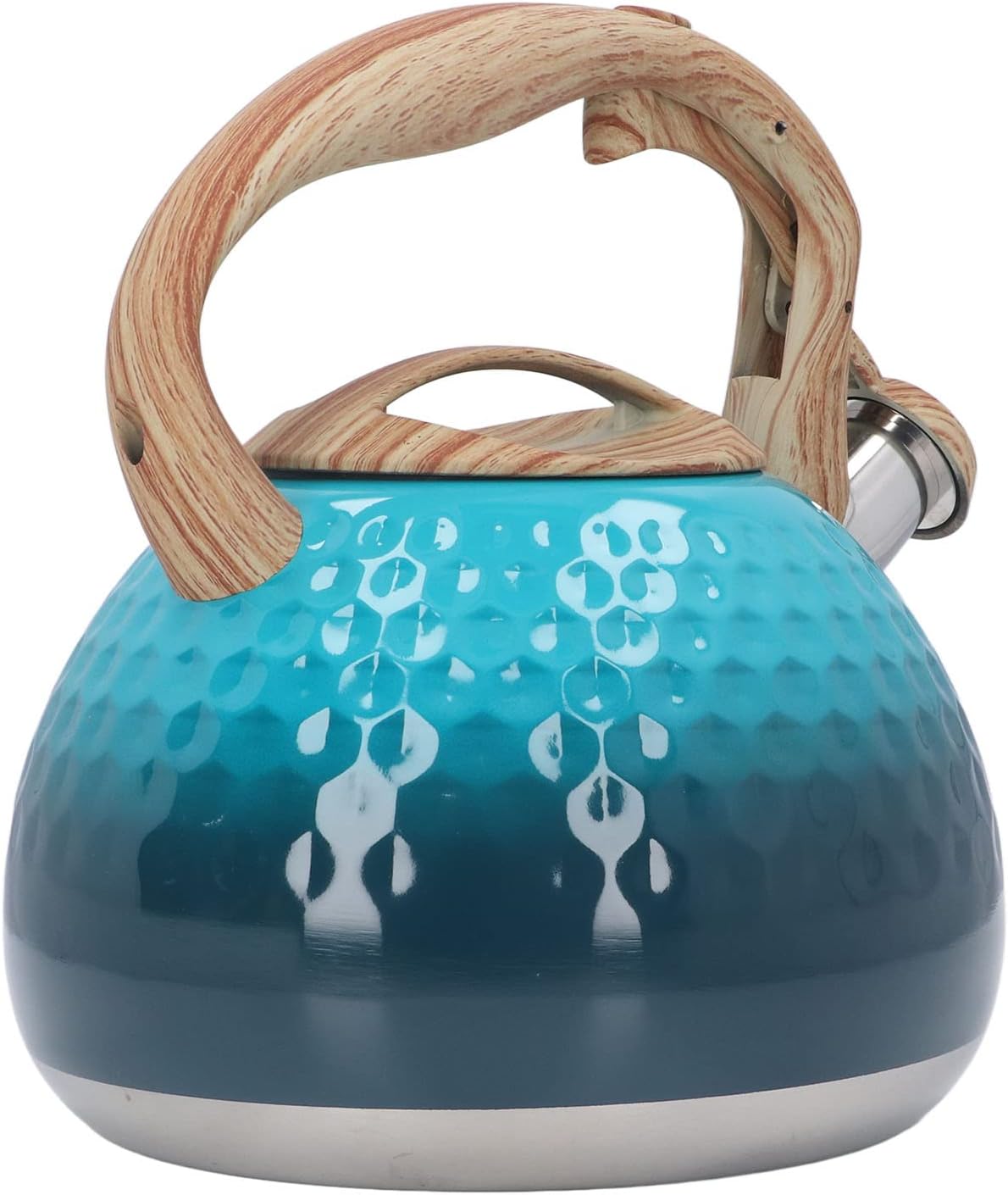 Stove Top Teapot, Whistling Tea Kettle Safe for Induction Cooker Amazon.co.uk Home & Kitchen