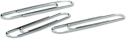 Miniatura 4 de Acco 72580 Clips de papel estándar jumbo, lisos, 100caja, plata, 10 cajaspaquete