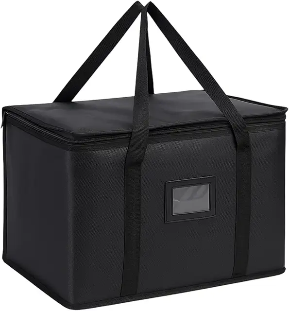 50L Insulated Food Delivery Bag - Hot & Cold Thermal Catering Bag