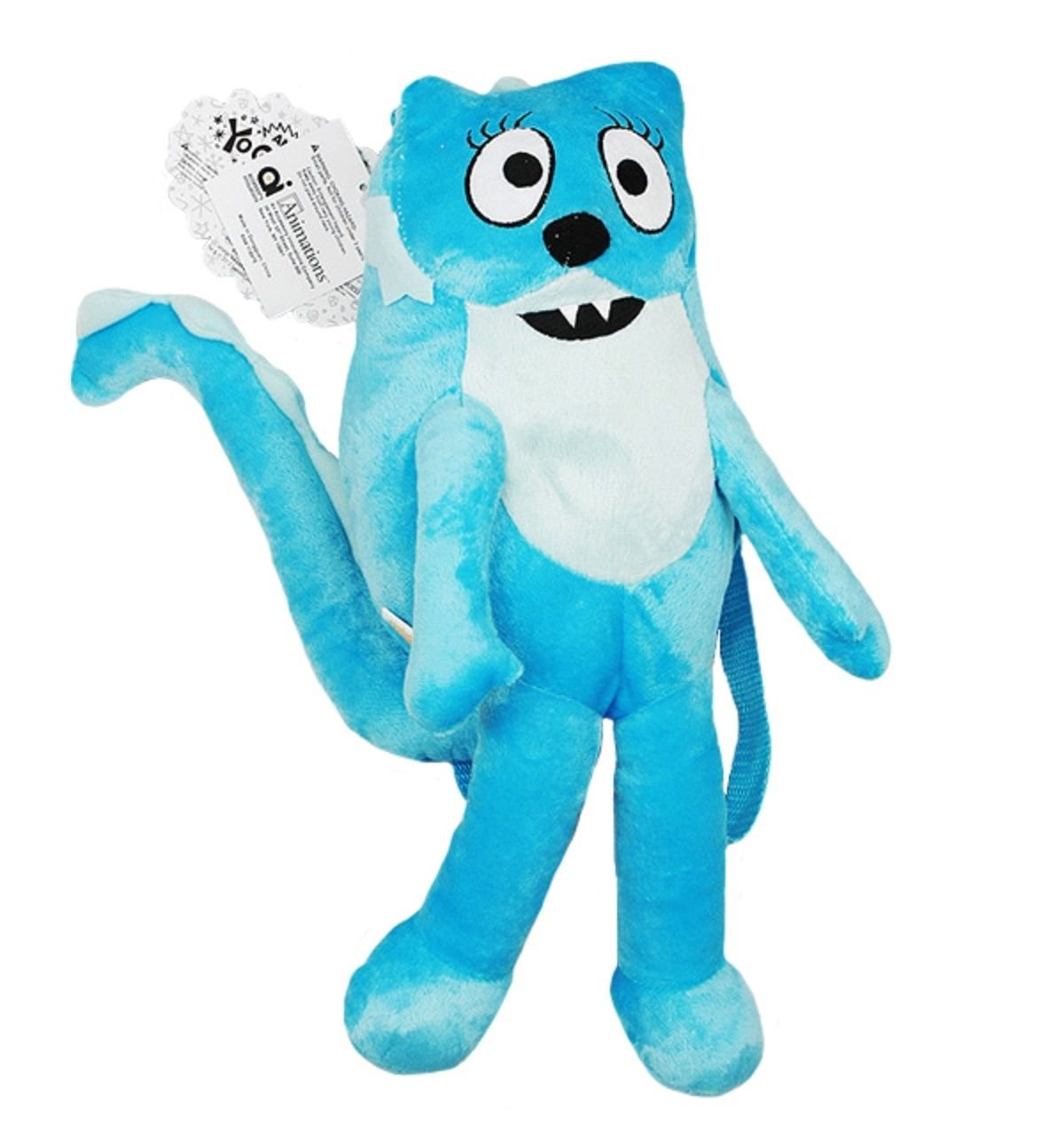 Yo Gabba Gabba Todee 16" Plush Backpack
