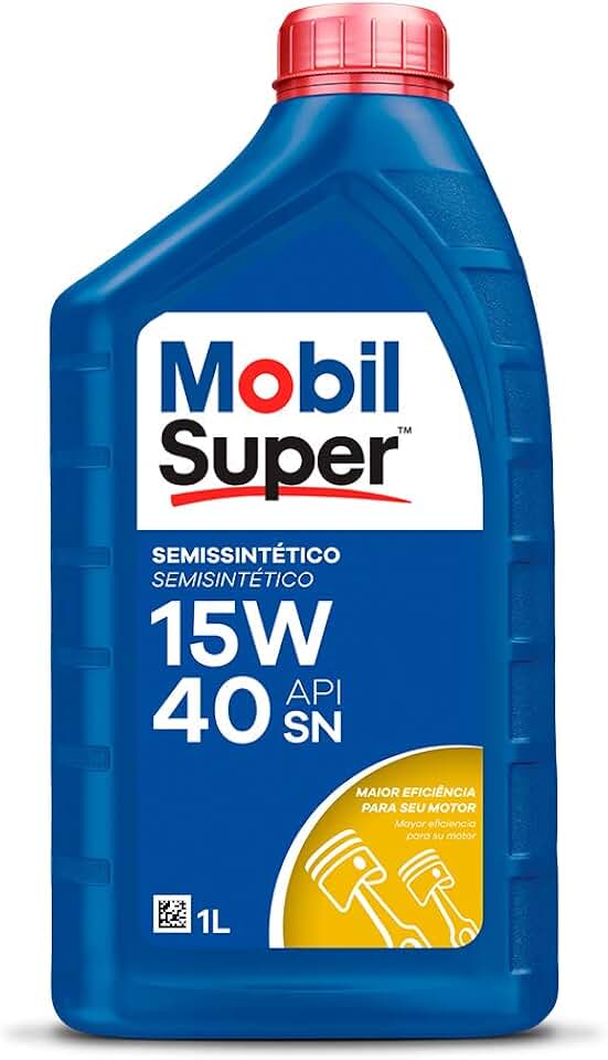 Oleo Lubrificante Para Carros Semissintético Mobil Super 15W-40