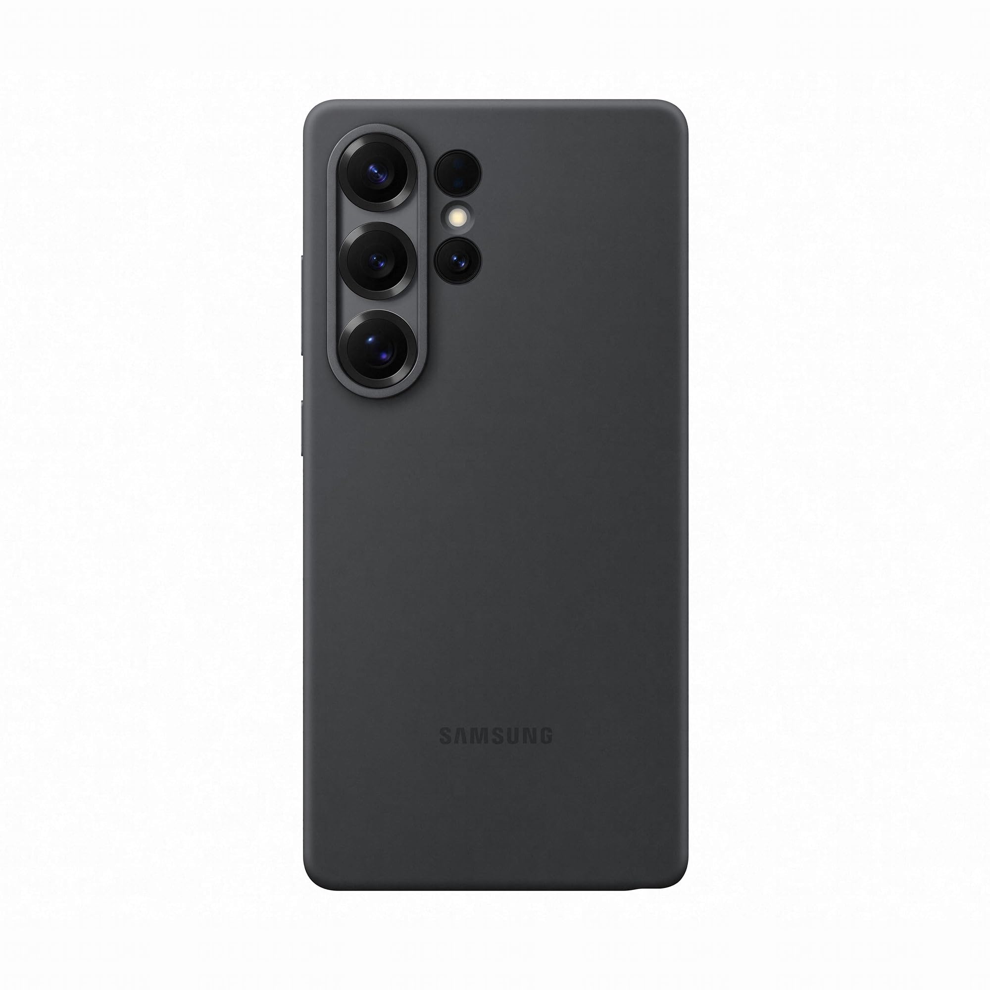 SAMSUNG Silicone Case cover morbida in silicone per Galaxy S25 Ultra, Black