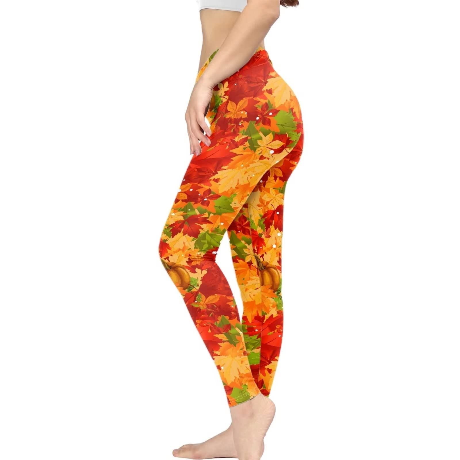 Biyejit Leggings de entrenamiento de cintura alta para mujer, con control de abdomen, elásticos, pantalones deportivos y yoga