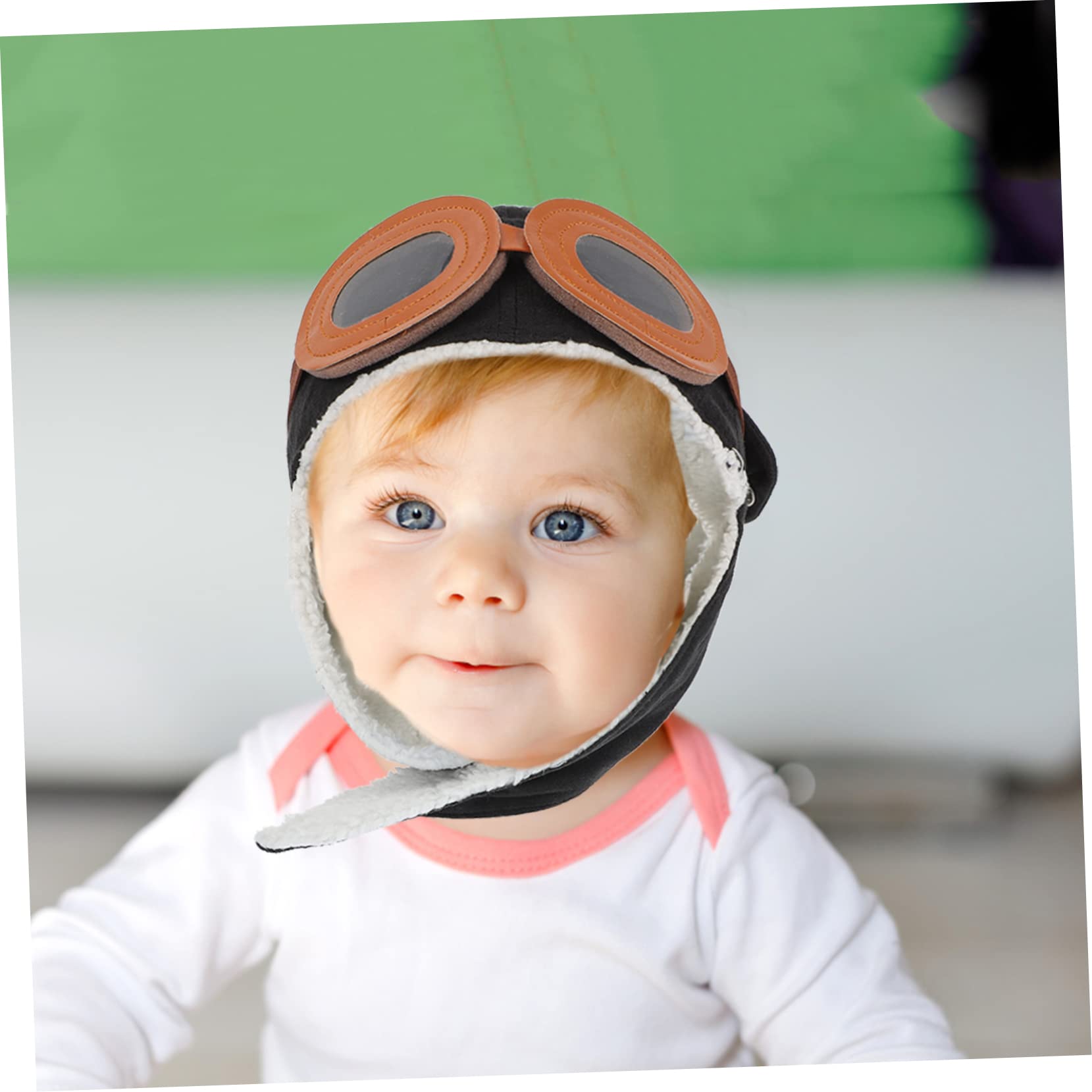 GALPADA 2 Uds Disfraz De Piloto De Para Niños De Dibujos Animados Orejas De Invierno Para Niños Gorras Para Sombreros De Protección De Diseño Sombrero De Pilotos