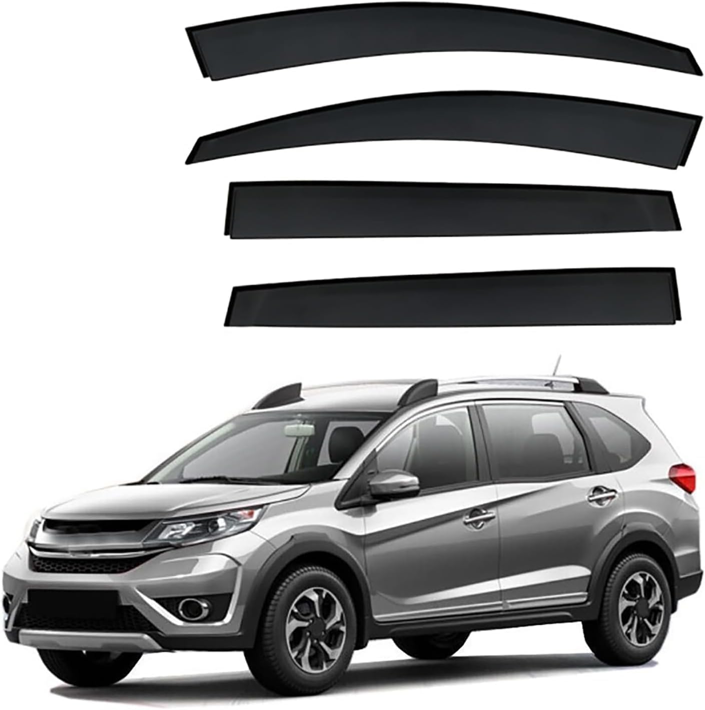 Wind Deflectors for BRV MK1DG12 20162020, Glass Side Visors Window