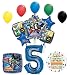 The Ultimate Justice League Superhero 5th Birthday Party Supplies and Balloon Decorations