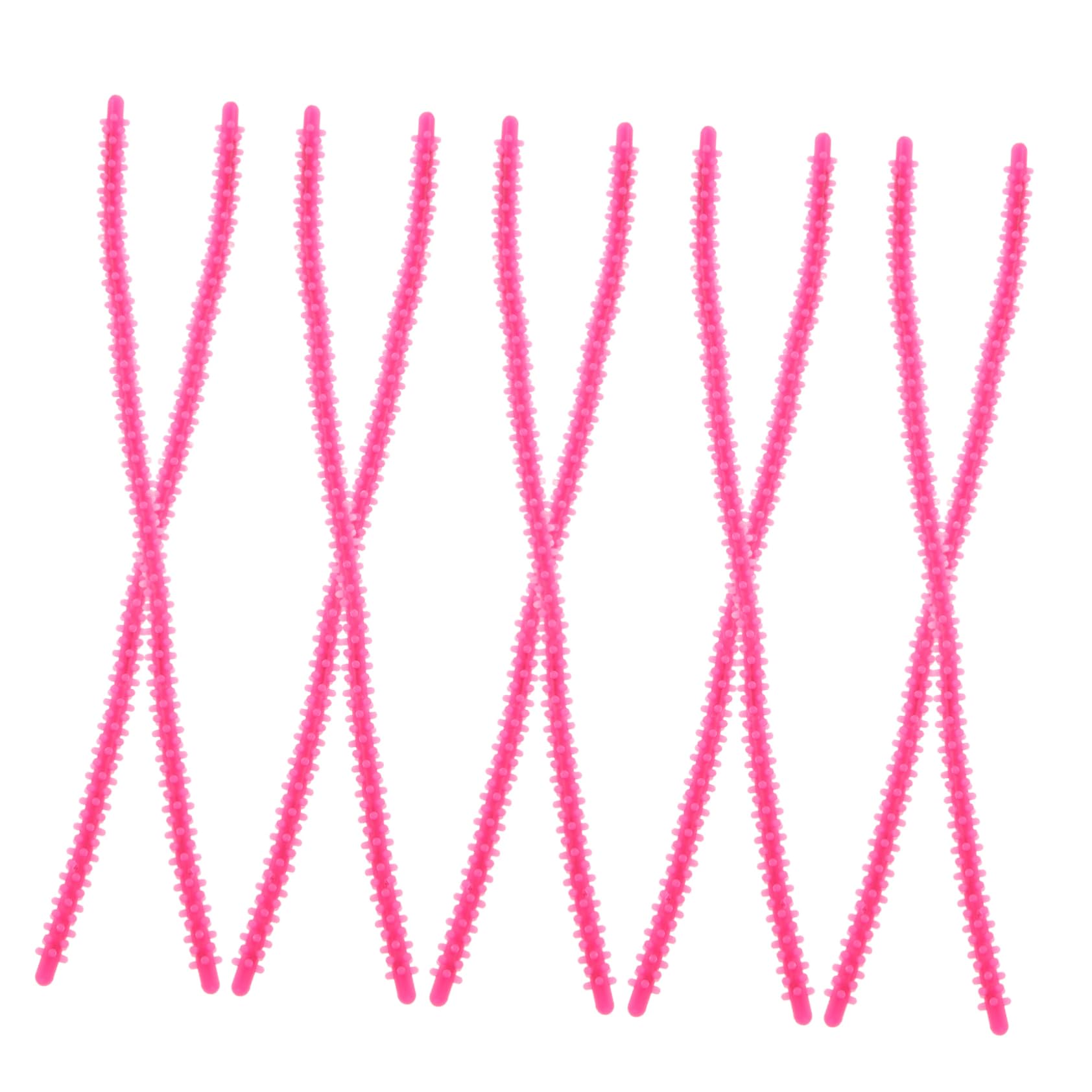 50 Pezzi Arricciacapelli Silicone Perm Rods per Spirali Strumenti per Acconciature Facili e Adatti per Donne e Ragazze Colore Rosa Piccola