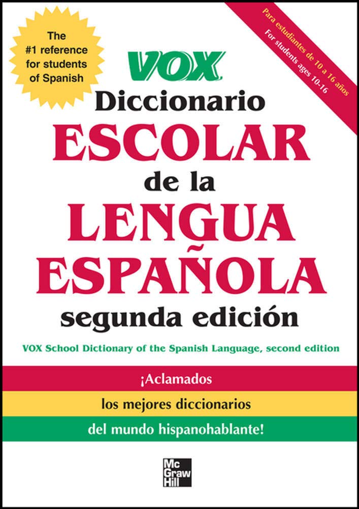 VOX Diccionario Escolar, 2nd Edition